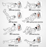 Упражнения для пресса Упражнения для пресса