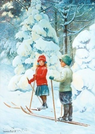 Зимний парк Зимний парк