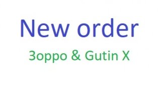 New order(Зорро & Gutin X)